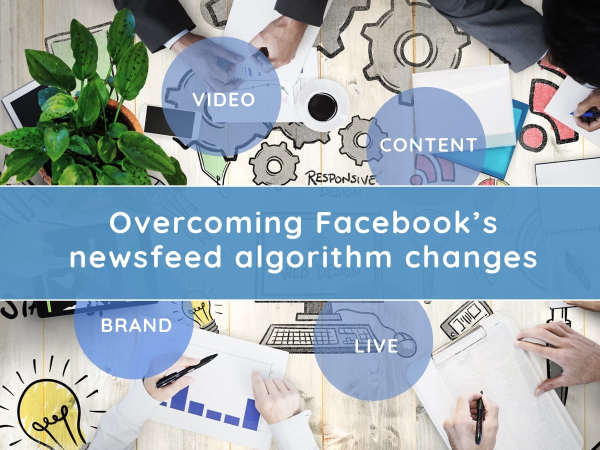 Adjusting to Facebook's newsfeed algorithm change
